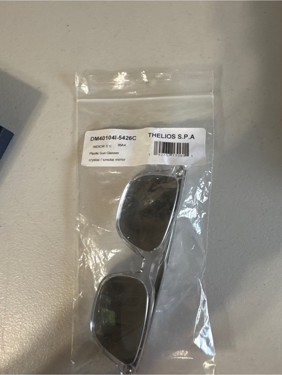 GIVENCHY Thelios Plastic Sun Glasses in Dark Green Smoke